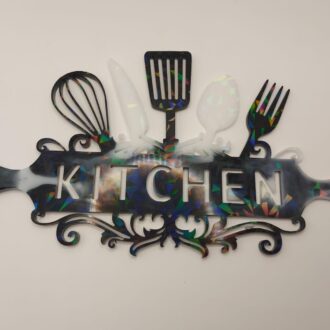 Panneau de porte Kitchen Holographique