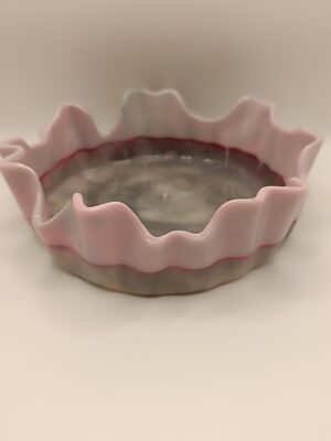 Plat / bowl en résine bords ondulés – Image 7