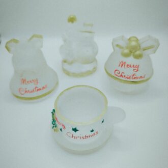 Lot de décorations de Noël en résine