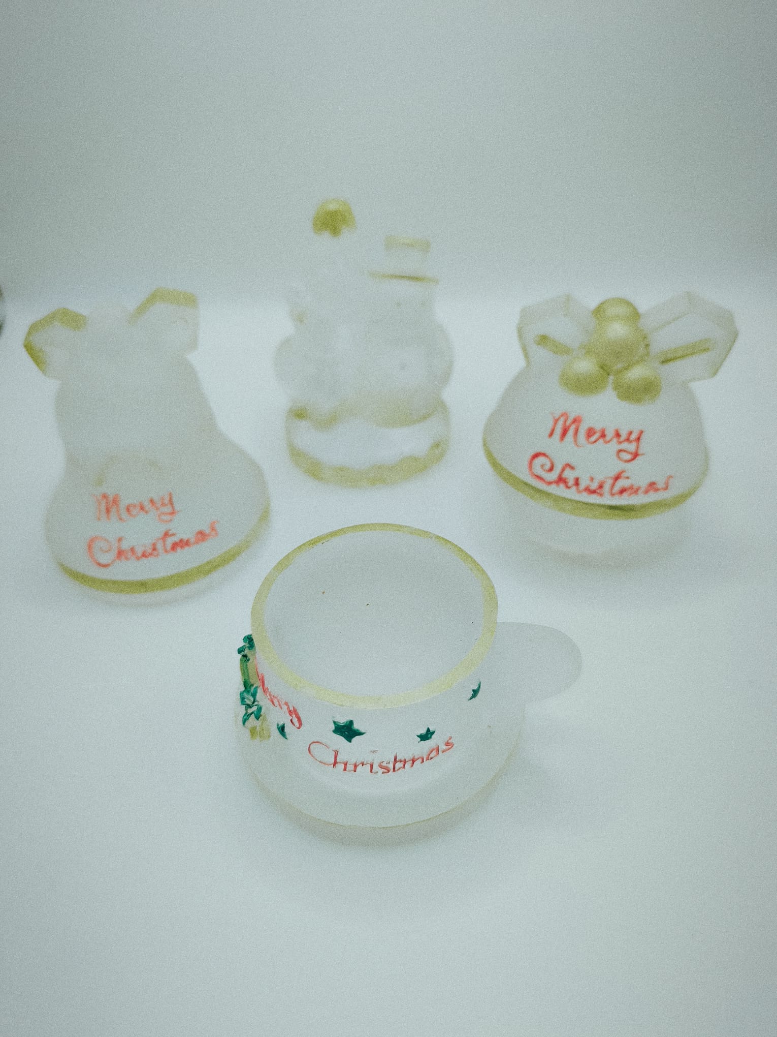 Lot de décorations de Noël en résine