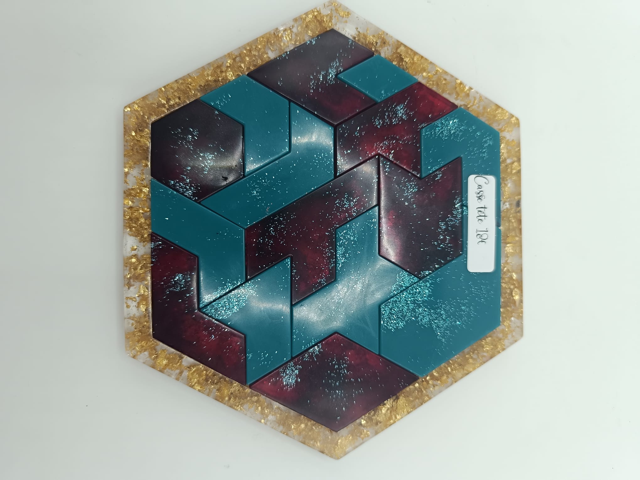 Casse-tête en résine – L’alliance parfaite entre art et réflexion ! ✨ – Image 2