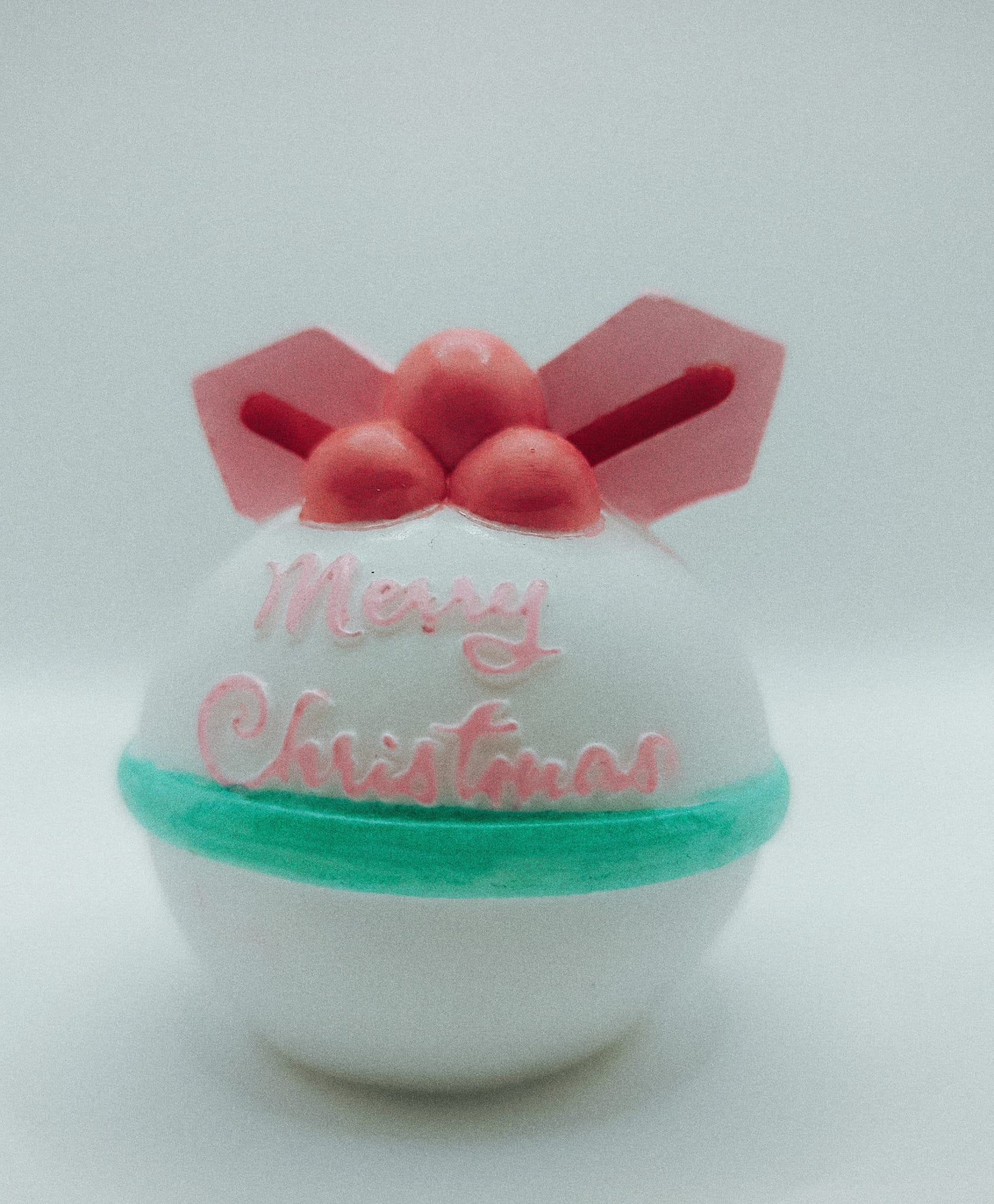 Boule de Noël en résine “Merry Christmas”